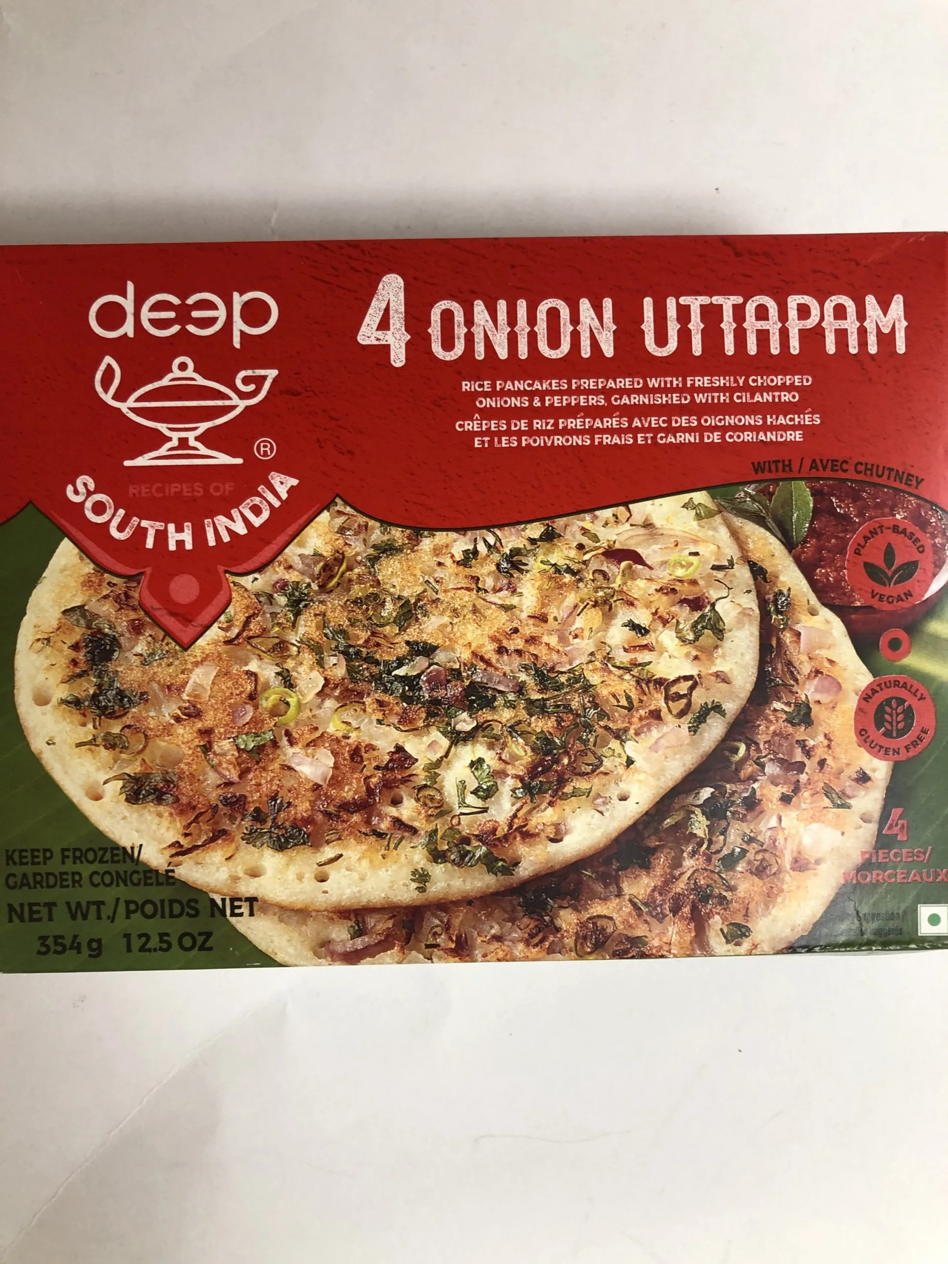 DEEP ONION UTTAPAM 4 PCS