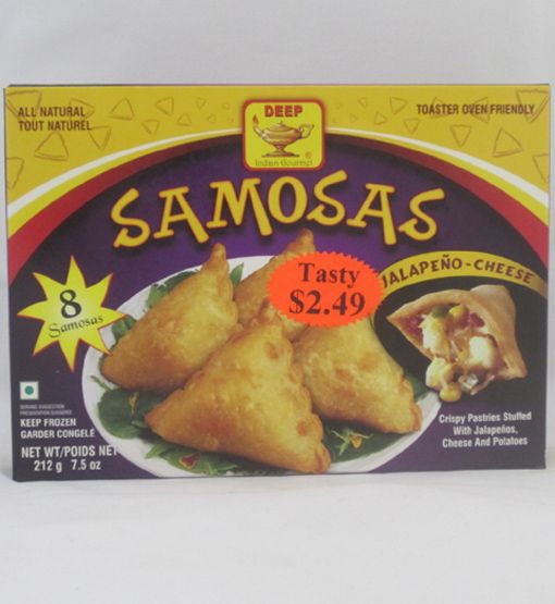 DEEP 8 JLPNO CHEES SAMOSA 7 OZ