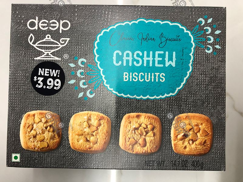 DEEP CASHEW BISCUITS